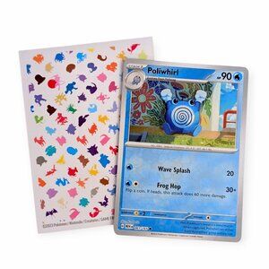 Scarlet & Violet 151 Pokemon Card (AX26): Poliwhirl 061/165, Reverse Holo